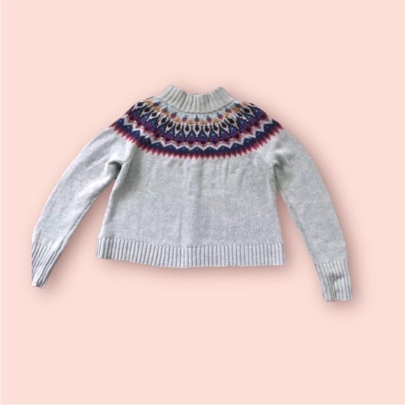 Chaps Colourful Knit Sweater Zip Up Cardigan Coat Women’s - Picture 5 of 11